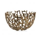 $109 Rama Twigs Round Bowl - Gold