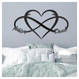 $31 Love Heart - Special Gift Personalize Black Br