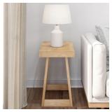 $92 Camy Solid Wood End Table