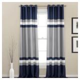 Reedsville Semi-Sheer Grommet Single Curtain Panel