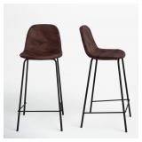 $85 Kody Vegan Leather Bar & Counter Stool
