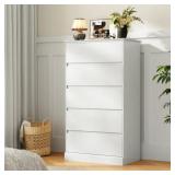 $140 Modern Tall Storage Chest Of Drawers