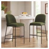 $276 Metal Upholstered Barstool