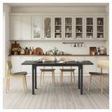 $160 47.2 To 63" Extendable Dining Table (0nly one