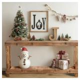 $170 The Holiday Aisle 60" Narrow Solid Wood Conso
