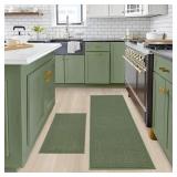 Non-slip Kitchen Rugs And Mats 2pcs, Absorbent And