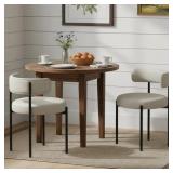 $170 *BROWN* Faux Leather Upholstered Side Dining
