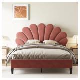 $200 Tayveion Upholstered Platform Bed with Floral