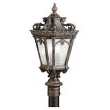 $561 Kichler Tournai 30" 4 Light Outdoor Post Ligh