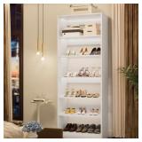 $178 25" Closet System, Freestanding Shoe Storage