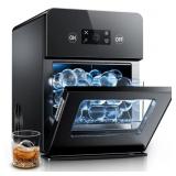 $387 Euhomy Countertop Touch Screen Manual Ice Mak