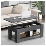 $78 Sparta Lift Top Extendable Coffee Table With S
