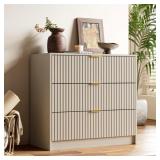 $140 3 - Drawer Dresser, 31.5" W