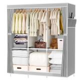 Rebrilliant Portable Closet,Wardrobe Closet Organi