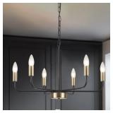 6 - Light Dimmable Classic / Traditional Chandelie