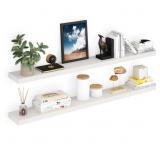 $110 Miami 60" W x 8" D Floating Shelves Set with