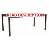 Arun Dining Table Legs -Espresso Oil-