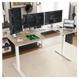 Hubing Electric Height Adjustable Standing Desk Wi