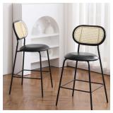 $85 LUE BONA Set of 2 Black 26 In. 26-in H Counter