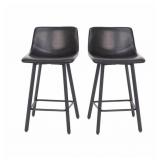 Flash Furniture Set of 2 Commercial Armless Metal