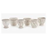 Wakefield Handmade Mini Pots, Set of Six