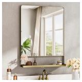 Tillymae Bathroom Vanity Mirror Metal Rectangle Wa