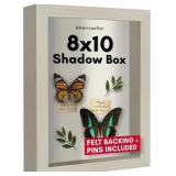$15 Americanflat 8x10 Shadow Box Frame with Shatte