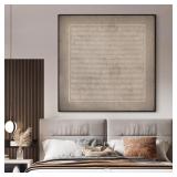 $81 Extra Large Wall Art Fabric Print - Abstract R