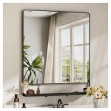 $88 Tillymae Bathroom Vanity Mirror Metal Rectangl