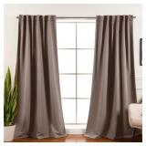 Bantam Solid Blackout Thermal Rod Pocket Curtain P