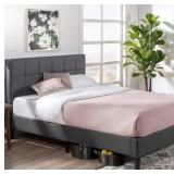 Zinus Lottie Upholstered Platform Bed Frame