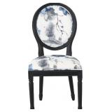 $243 Traditional Fabric Dining Chairs, Floral Prin