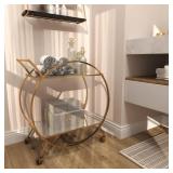 Metal Bar Cart