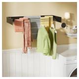 Wall Mounted Accordion Drying Rack Metalfor Laundr