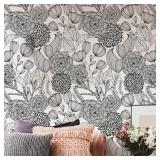 $39 Nannie Peel & Stick Floral Roll