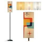 $77 68.5" Standing Floor Lamp 1960s Abstract Mid C