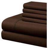$32 Home Basics Ultra Soft Brushed 6 Piece Microfi