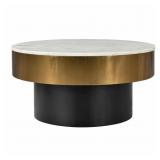 $390 DADO COFFEE TABLE MARBLE TOP