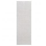 $58 Terra Fiber Easy Jute Bone 2 ft. x 7 ft. Solid