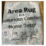 Luxurious Comfort Washable Area Rug