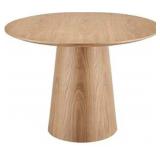Wesley 53-Dining Table Base -Oak-