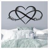$31 Love Heart - Special Gift Personalize Black Br