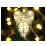 $44 14  Plug-In Faux Calpiz Angel Tree Topper