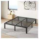 $100 Heavy Duty Metal Platform Full Size, Black