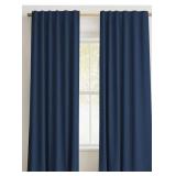 Black Out Curtains 54x84 Dark Blue