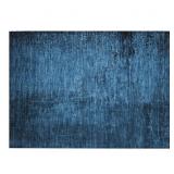 $39 Navy Blue Abstract Washable Non Skid Door Area