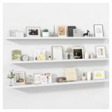 $44 Wall-Mounted Floating Shelves for Bedroom, Liv