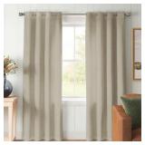 $28 Lyla Linen Solid Color Bedroom Privacy Window