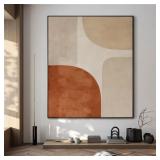 $83 Extra Large Wall Art Fabric Print - Geometric
