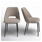 Cavallo Fabric Side Chair in White